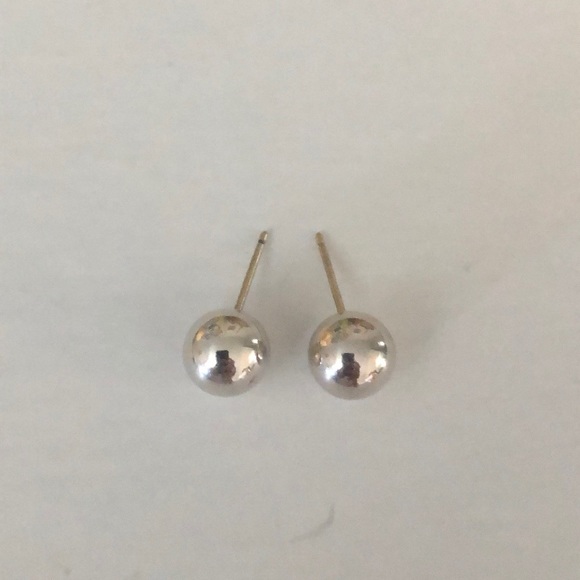 Tiffany & Co. Jewelry - Tiffany & co. sterling silver ball stud earrings